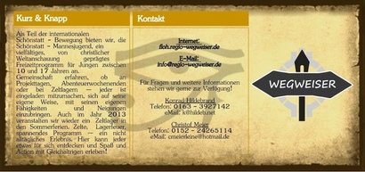 Zeltlager der SMJ für Jungen von 10 - 13 Jahren